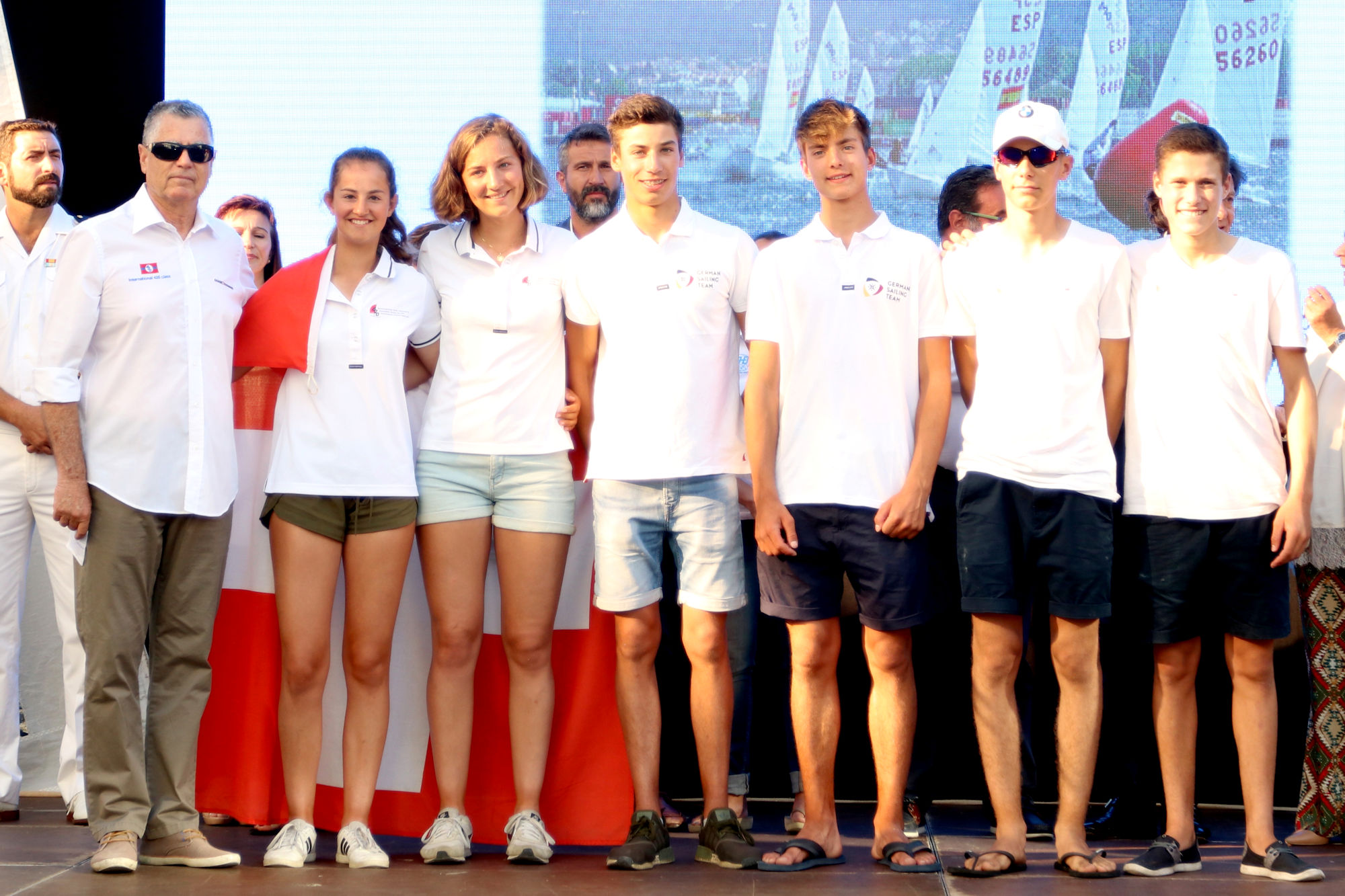 EUROSAF 420 Race Circuit Winners - Women, Open and U17